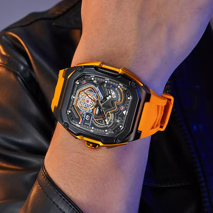 ApexCore Men's Luxury Skeleton Watch