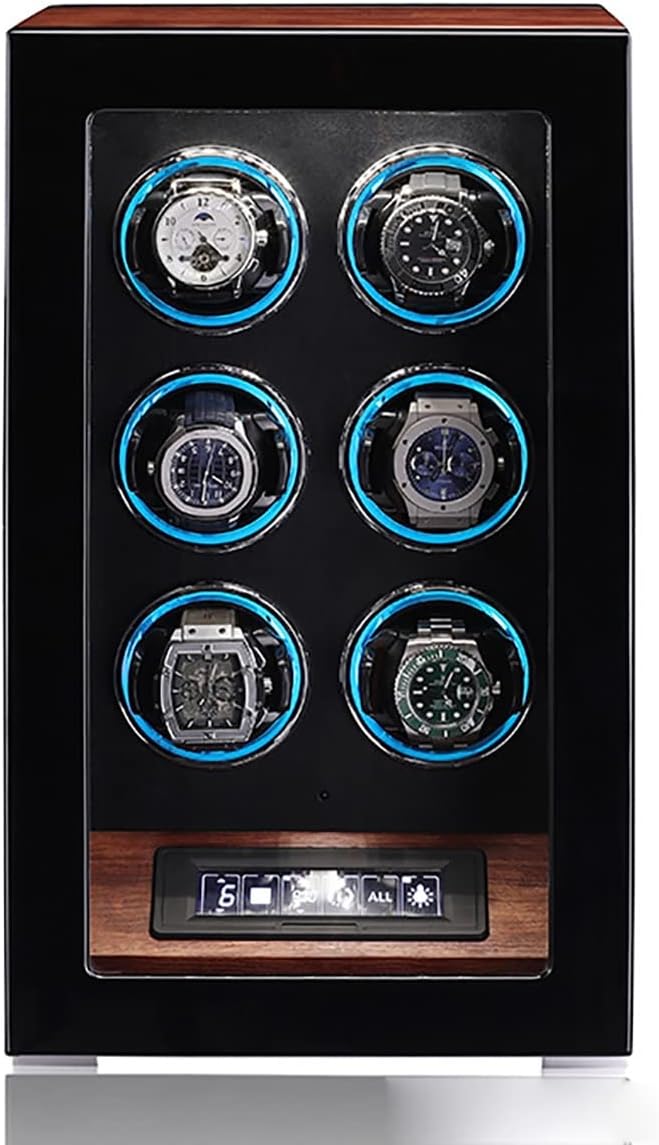 MINEESI F Series 6-Slot Luxury Automatic Watch Winder