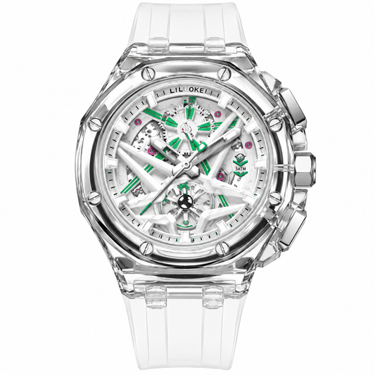 Vortex Skeleton Men's Luxury Chronograph Watch