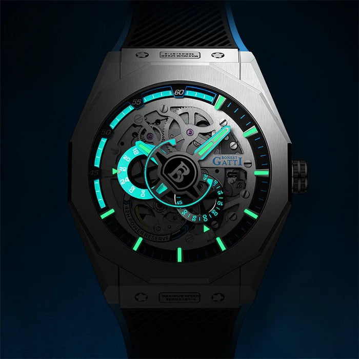 Mont caliber Blue Super Speed Series Automatic Watch
