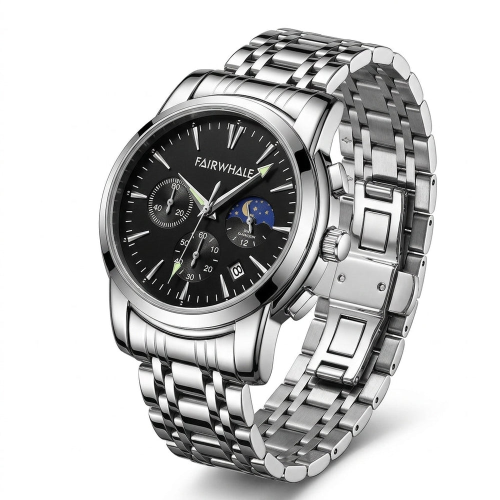 VELTOR LUNA – Premium Moon Phase Automatic Watch for Men