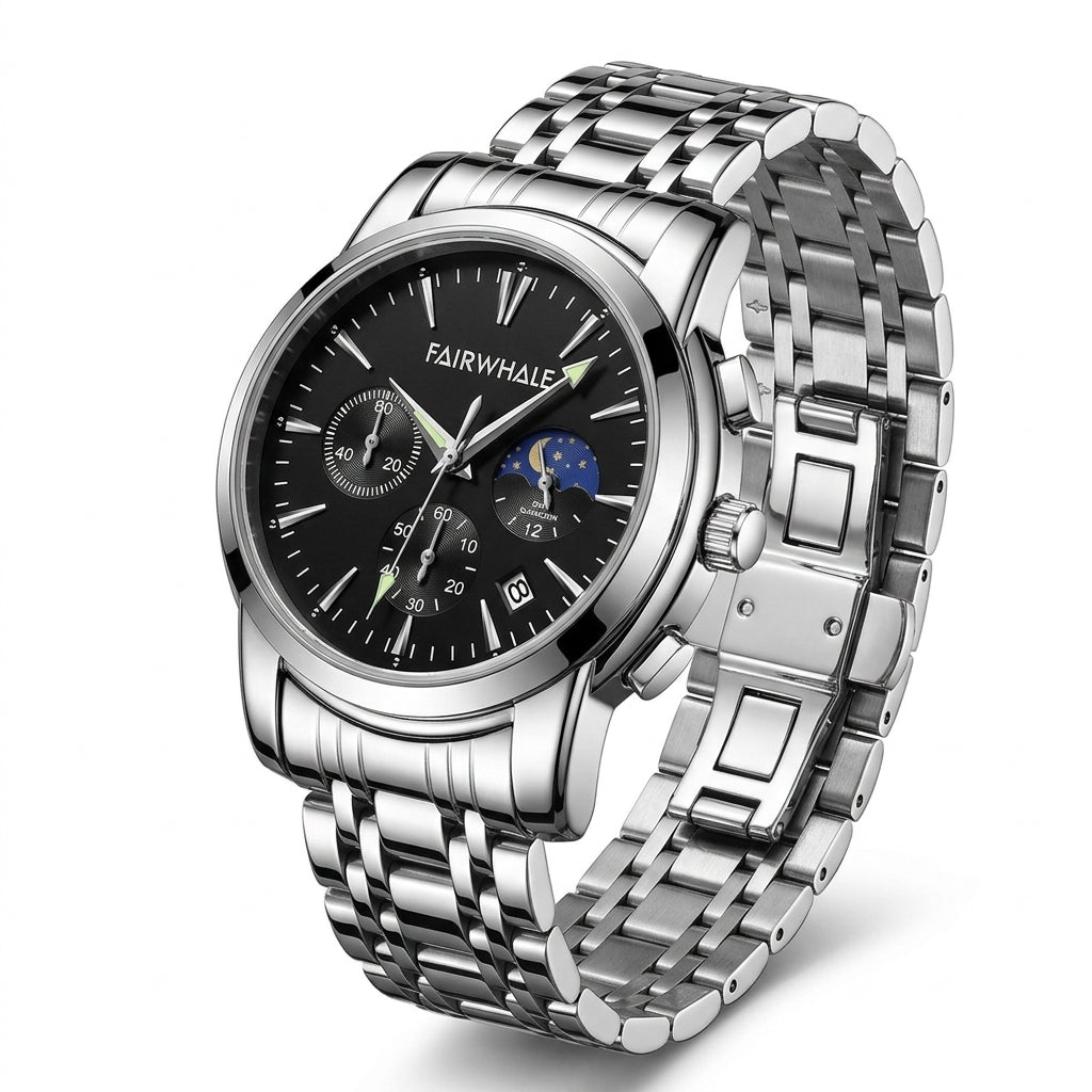 VELTOR LUNA – Premium Moon Phase Automatic Watch for Men