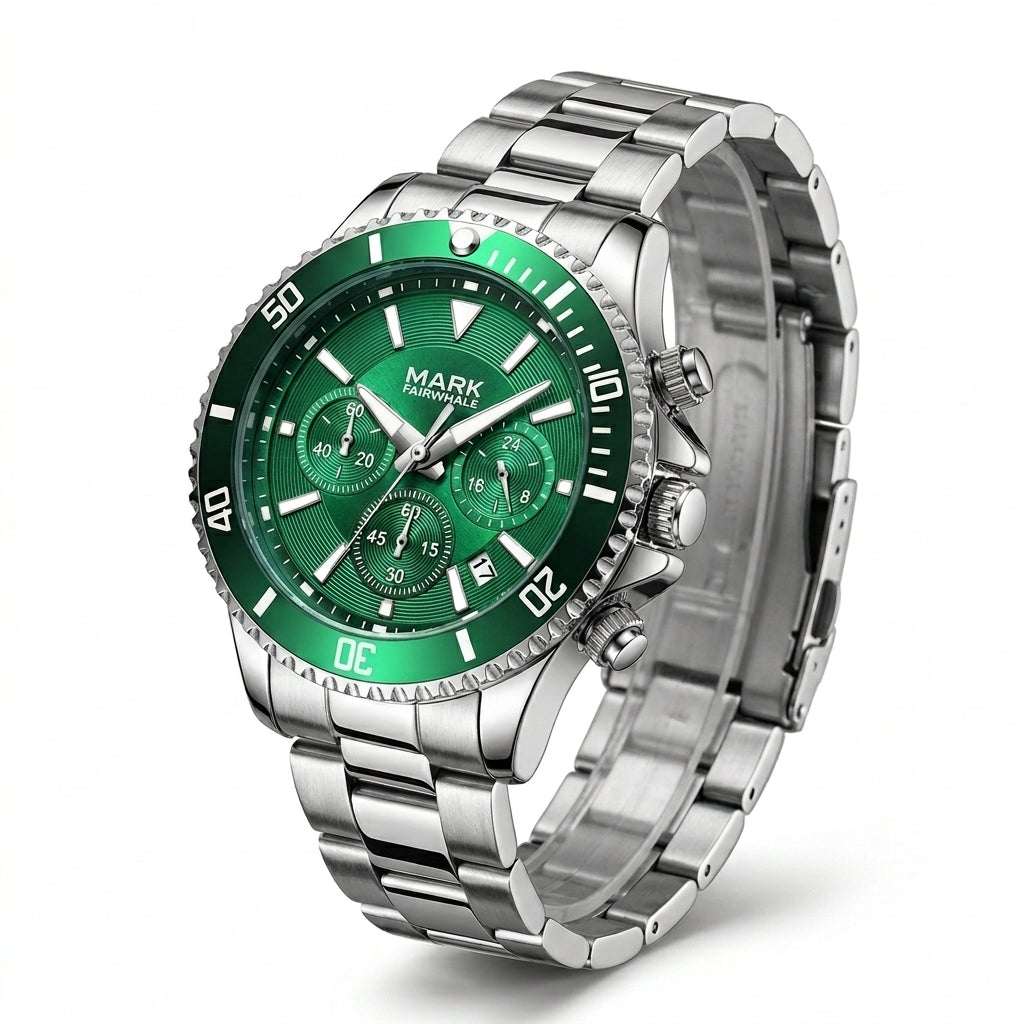 Vibrant Green Dial With Sport-Luxury Character