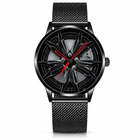 Black mesh bracelet