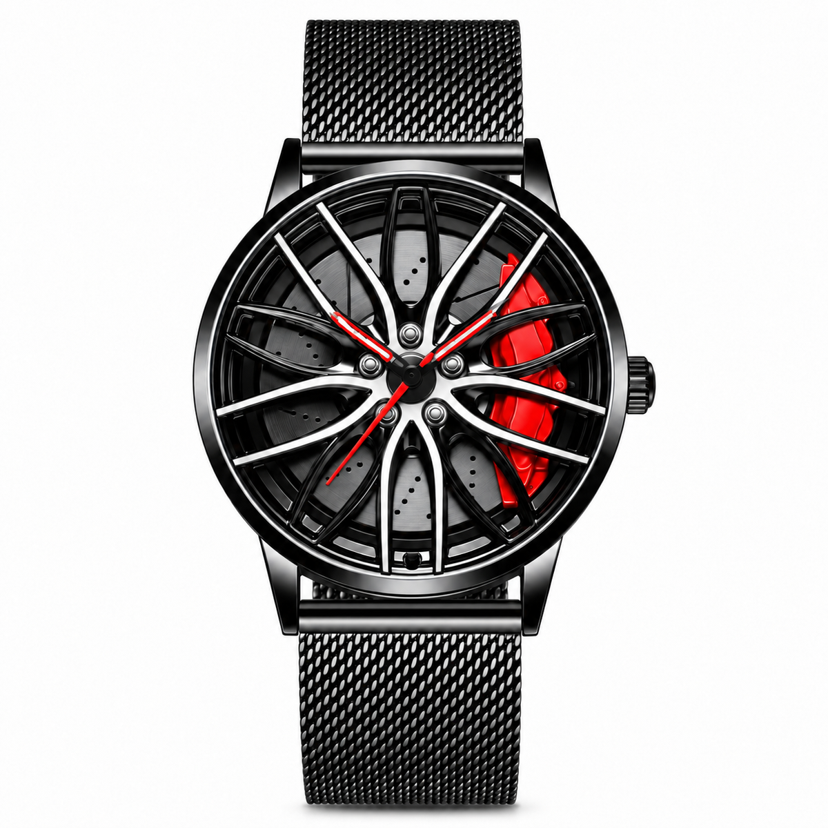 ApexDrive GT Stainless Steel Rotating Dial Sports Watch