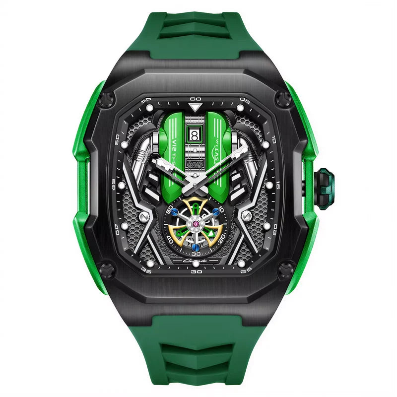 Redline X Men's Luxury Skeleton Watch