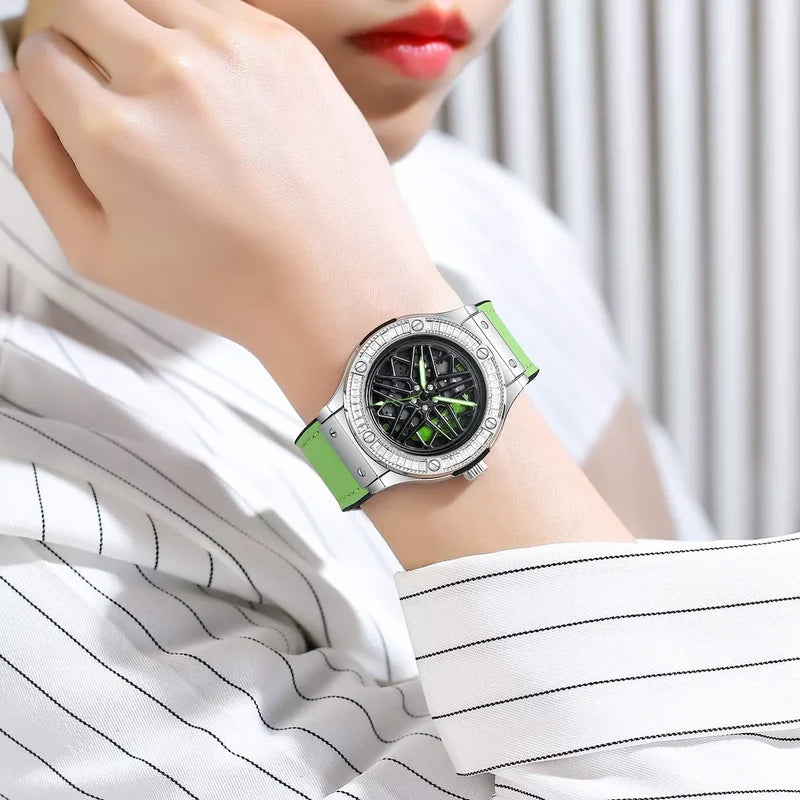 Lumiera Women's Luxury Spinning Watch