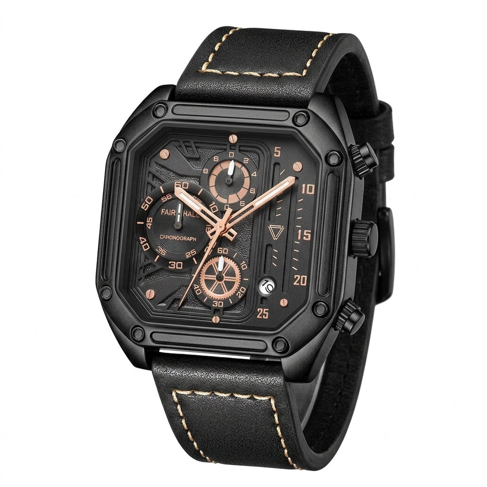 QUADRAVEX  Royal Skeleton Automatic Watch