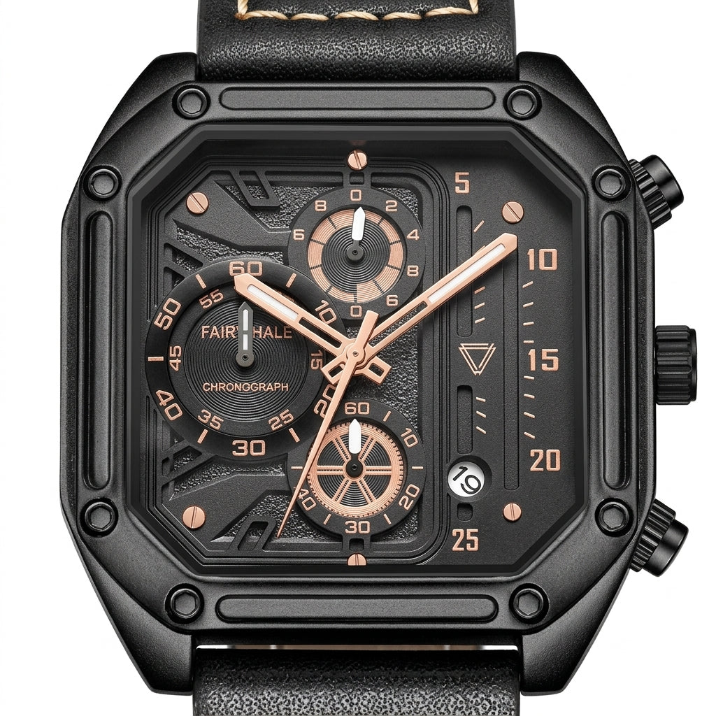 QUADRAVEX  Royal Skeleton Automatic Watch