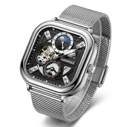 ANERION Royal Skeleton Automatic Watch