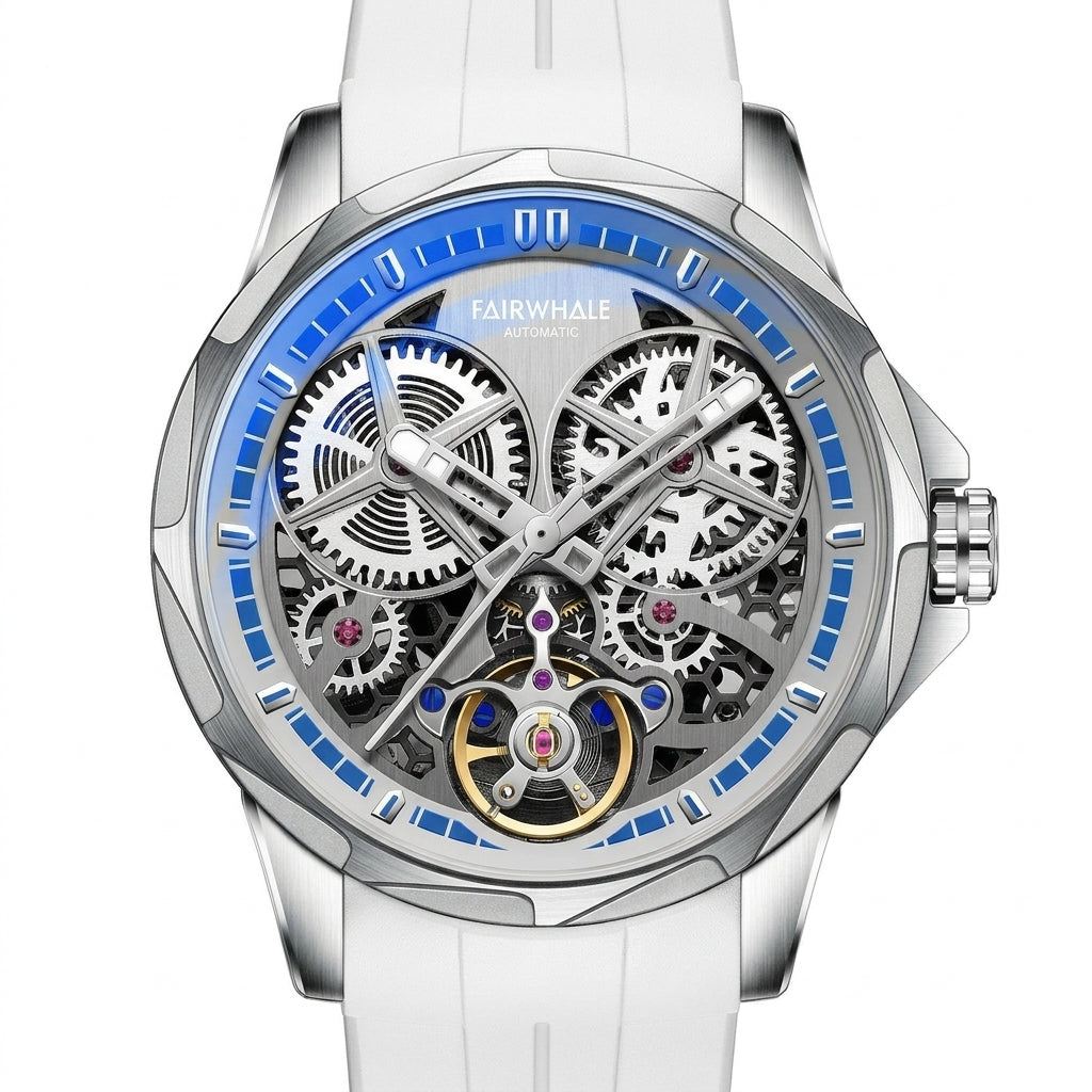 AEROVEX Royal Skeleton Automatic Watch