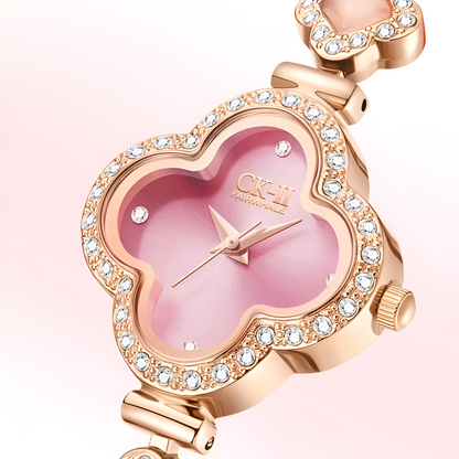 LUXORA Royal Skeleton Automatic Women's Quartz Watch