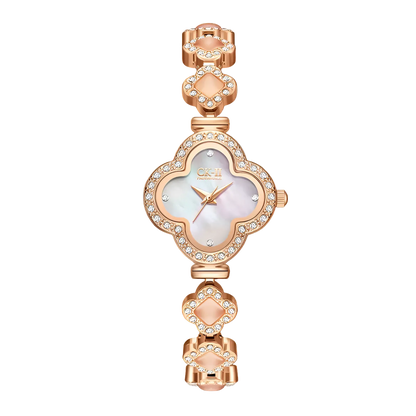 LUXORA Royal Skeleton Automatic Women's Quartz Watch