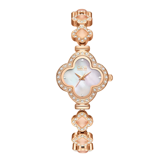 LUXORA Royal Skeleton Automatic Women's Quartz Watch