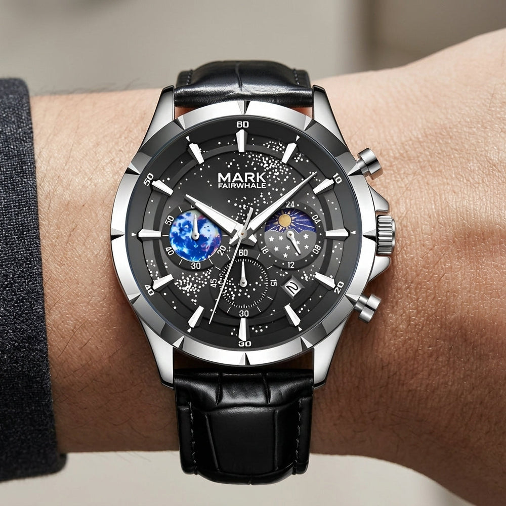 LUNAVOR Royal Skeleton Automatic Watch