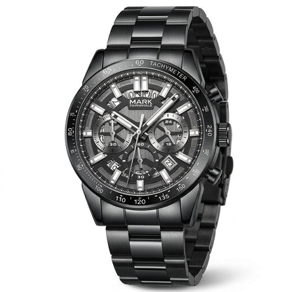 ONYXARON Royal Skeleton Automatic Watch