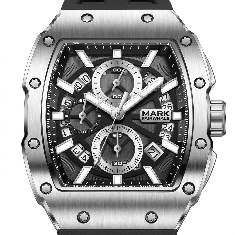 BARONIX Royal Skeleton Automatic Watch