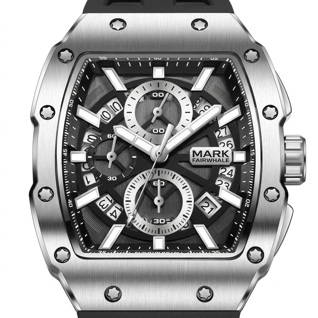 BARONIX Royal Skeleton Automatic Watch