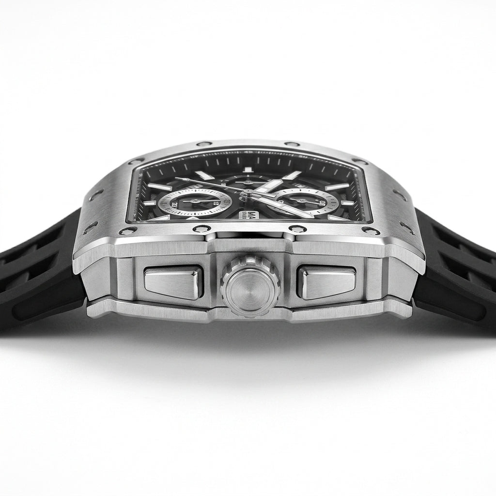 BARONIX Royal Skeleton Automatic Watch