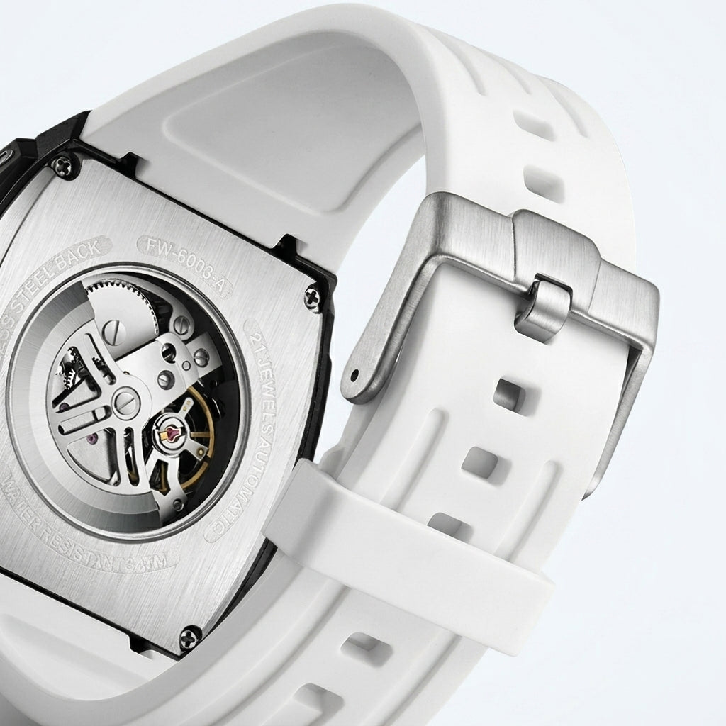 NEXURIS Royal Skeleton Automatic Watch