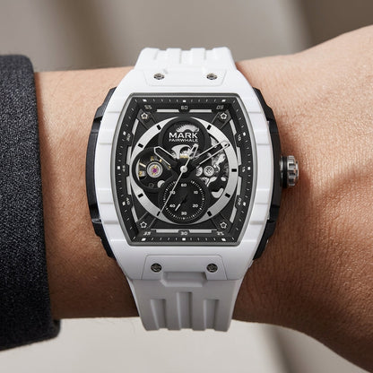NEXURIS Royal Skeleton Automatic Watch