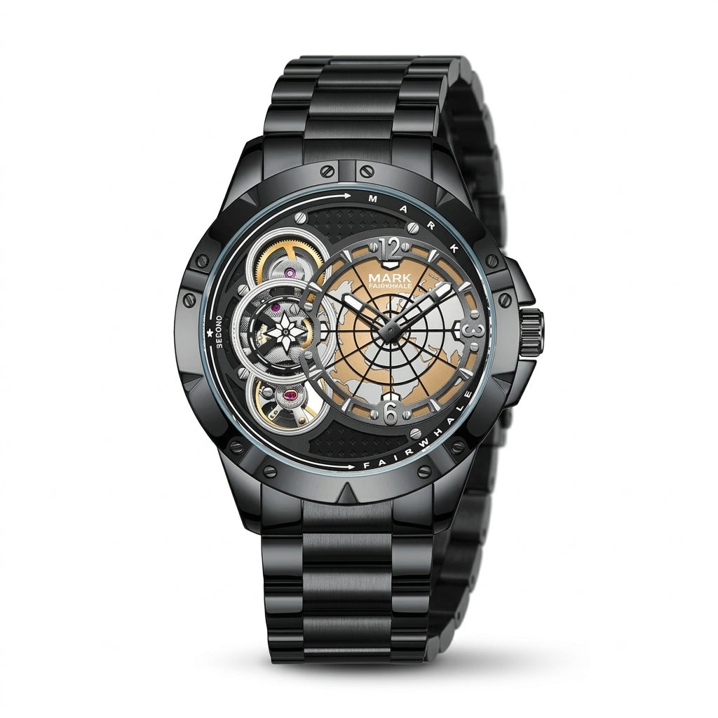 ORBIMAR Royal Skeleton Automatic Watch