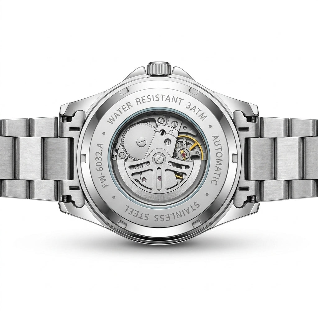 LUMIVOR Royal Skeleton Automatic Watch