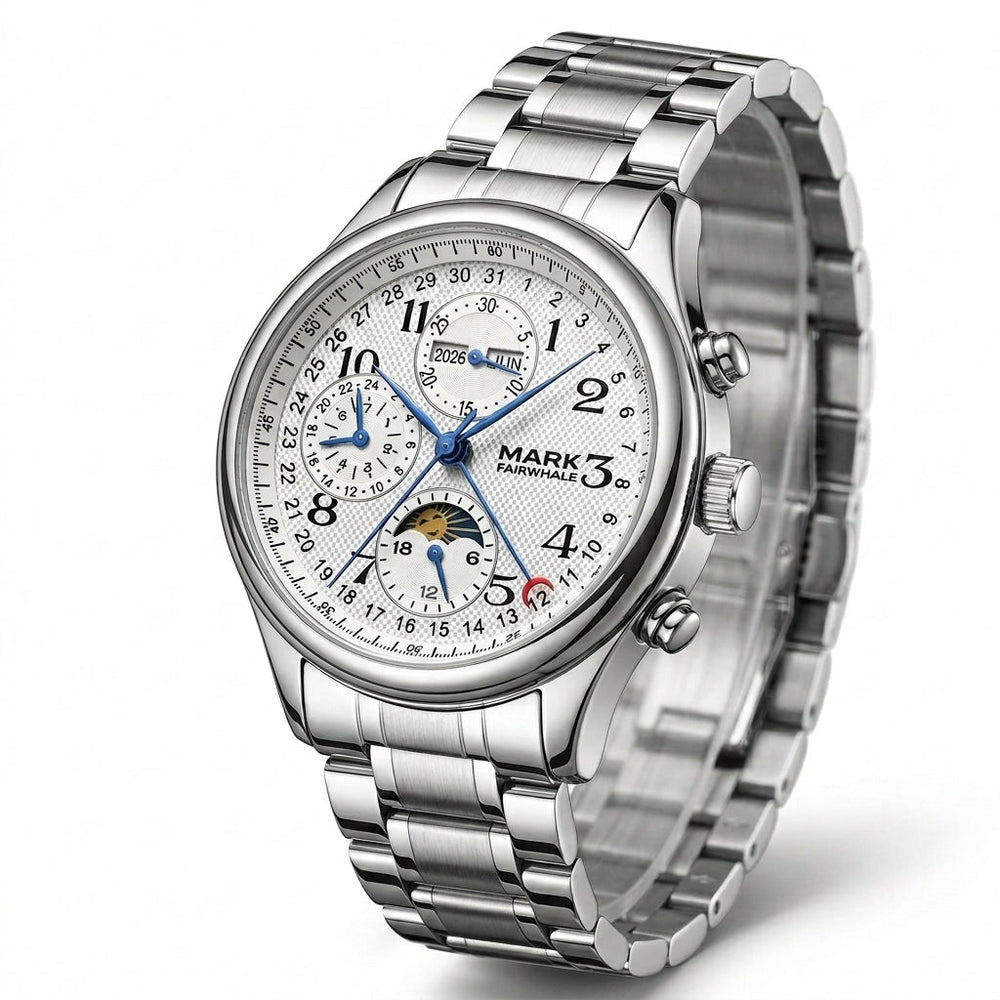 AUREON Royal Skeleton Automatic Watch