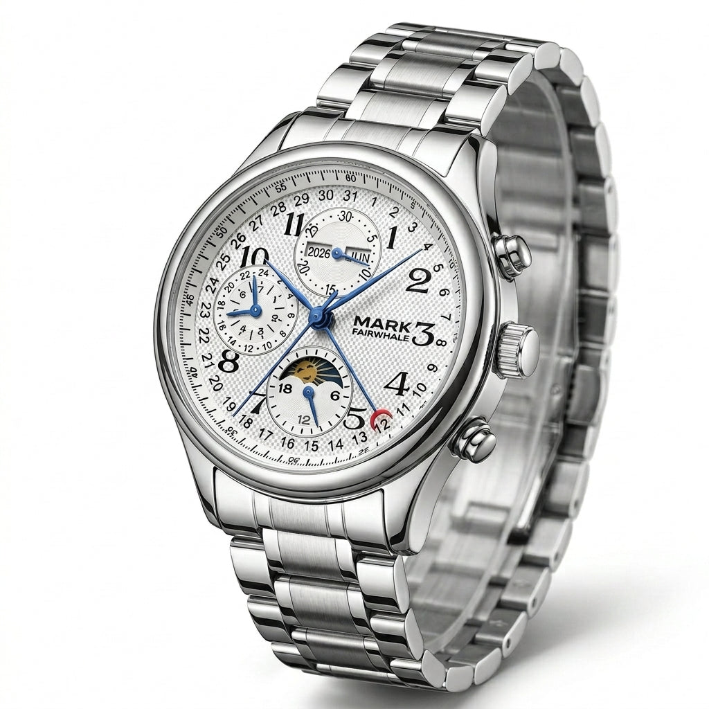 AUREON Royal Skeleton Automatic Watch