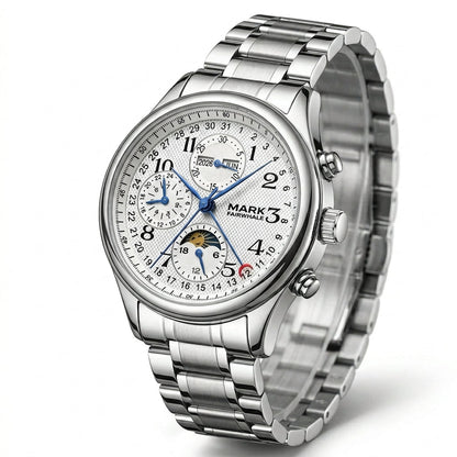 AUREON Royal Skeleton Automatic Watch
