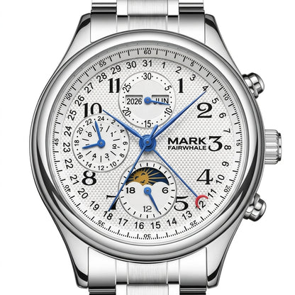 AUREON Royal Skeleton Automatic Watch