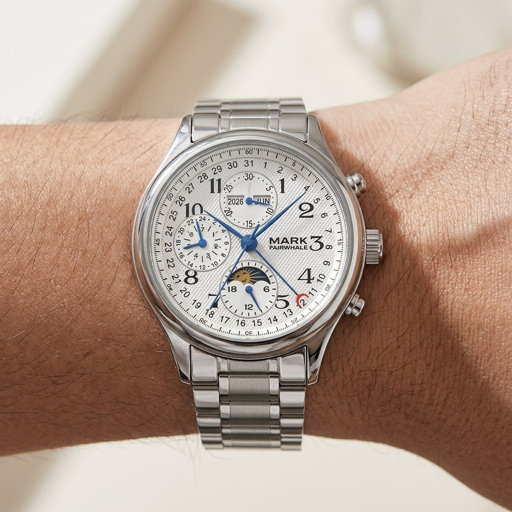 AUREON Royal Skeleton Automatic Watch