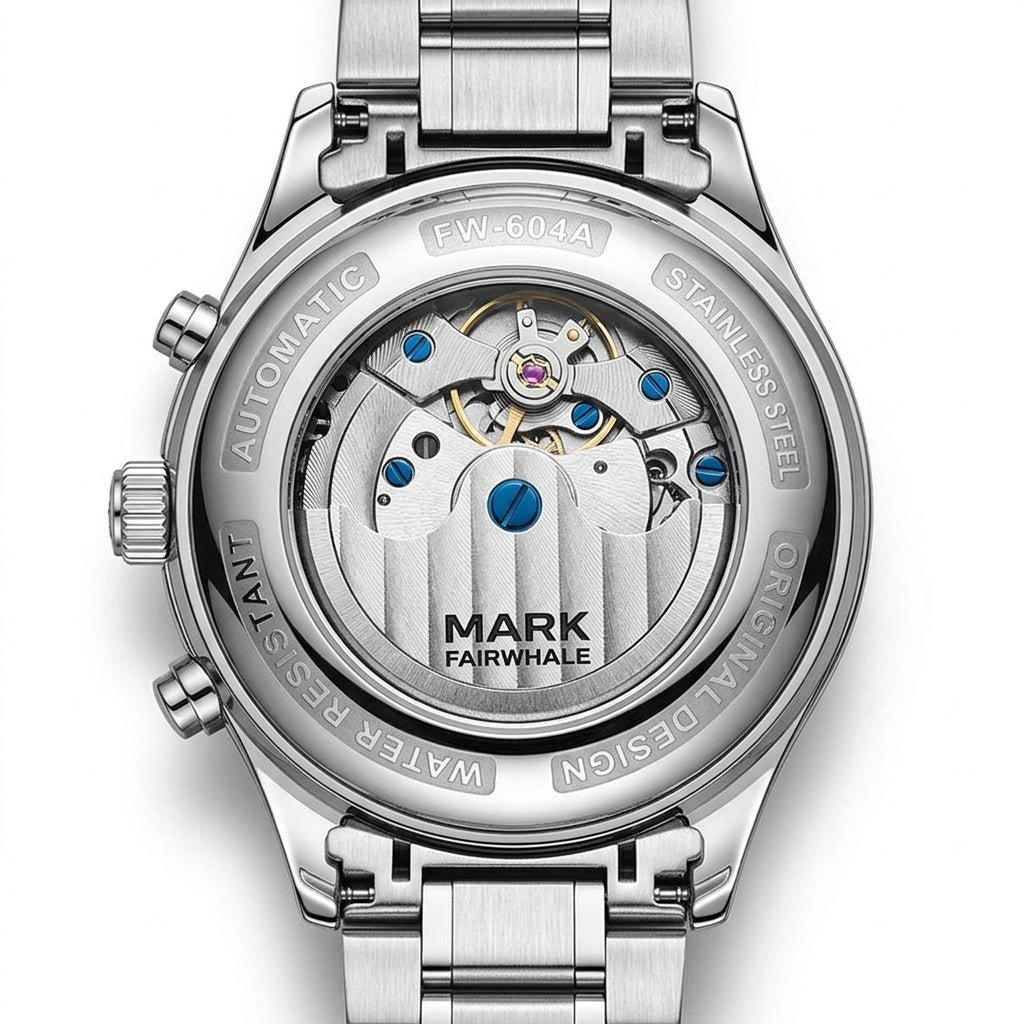 AUREON Royal Skeleton Automatic Watch