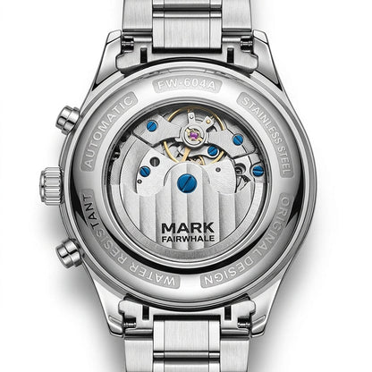 AUREON Royal Skeleton Automatic Watch