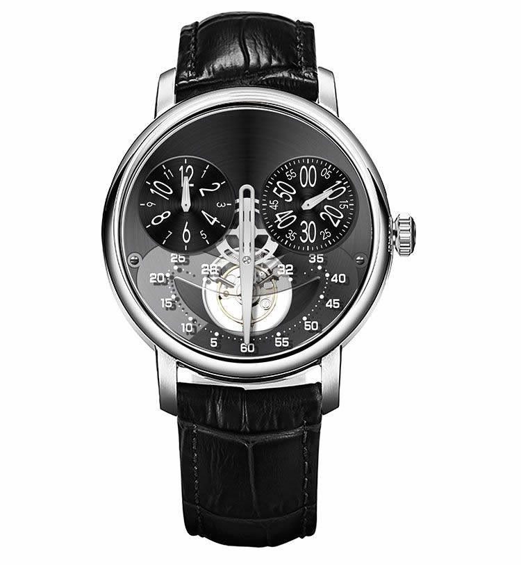 Crescent-moon Time Orbit Mechanical Watch
