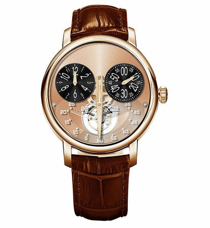 Crescent-moon Time Orbit Mechanical Watch