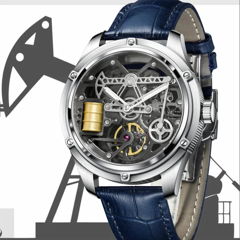 Oil Well Classic Men's Automatic Watch