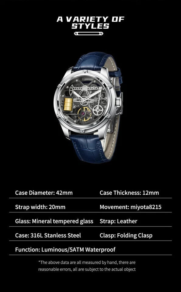 Oil Well Classic Men's Automatic Watch
