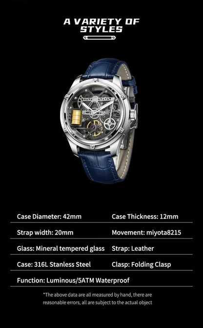 Oil Well Classic Men's Automatic Watch