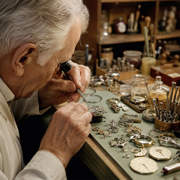Watch craftsmanship detail