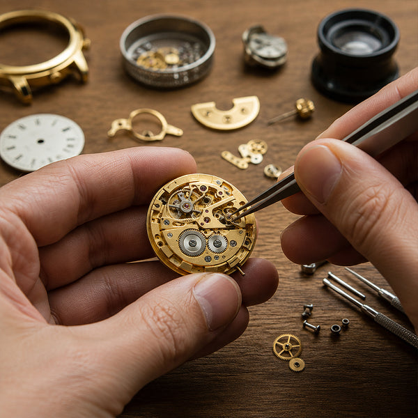 Watch craftsmanship detail