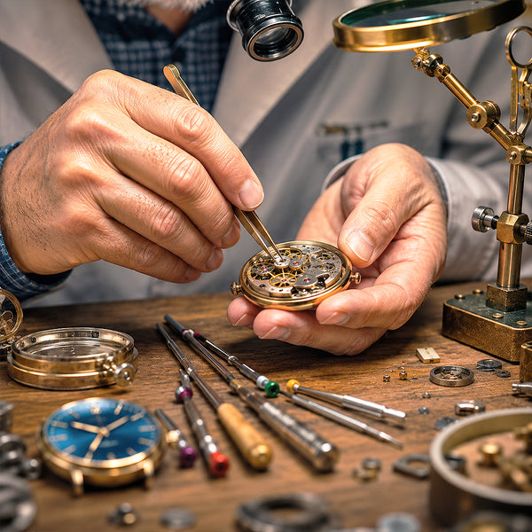 Watch craftsmanship detail