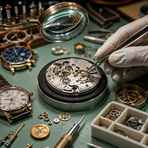 Watch craftsmanship detail