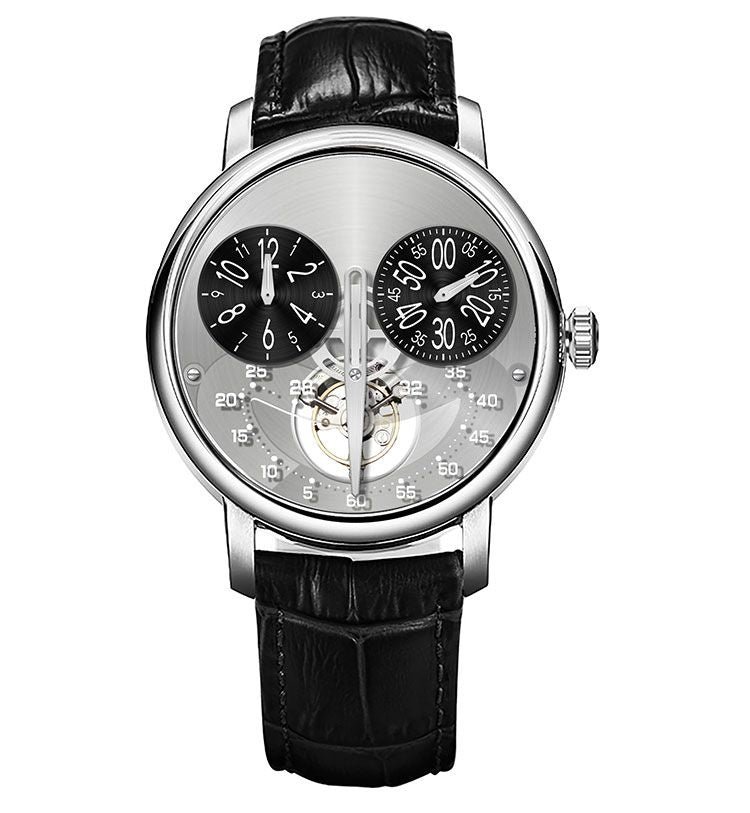 Crescent-moon Time Orbit Mechanical Watch
