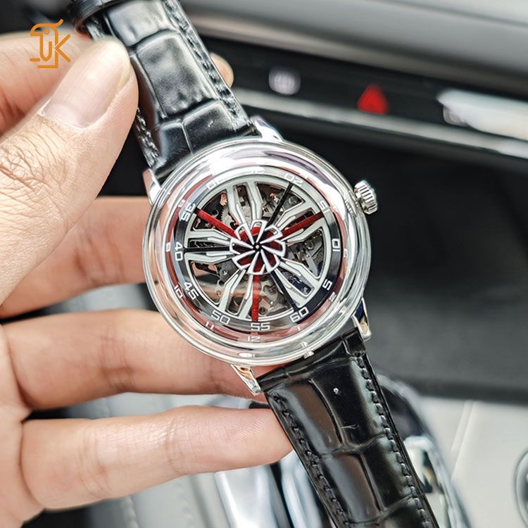 Racing Skeleton Watch – Modified Miyota 8215 Automatic