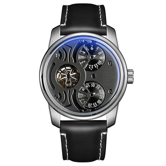 Custom Shadow Vortex Watches | Dual Dial NH35 Automatic OEM