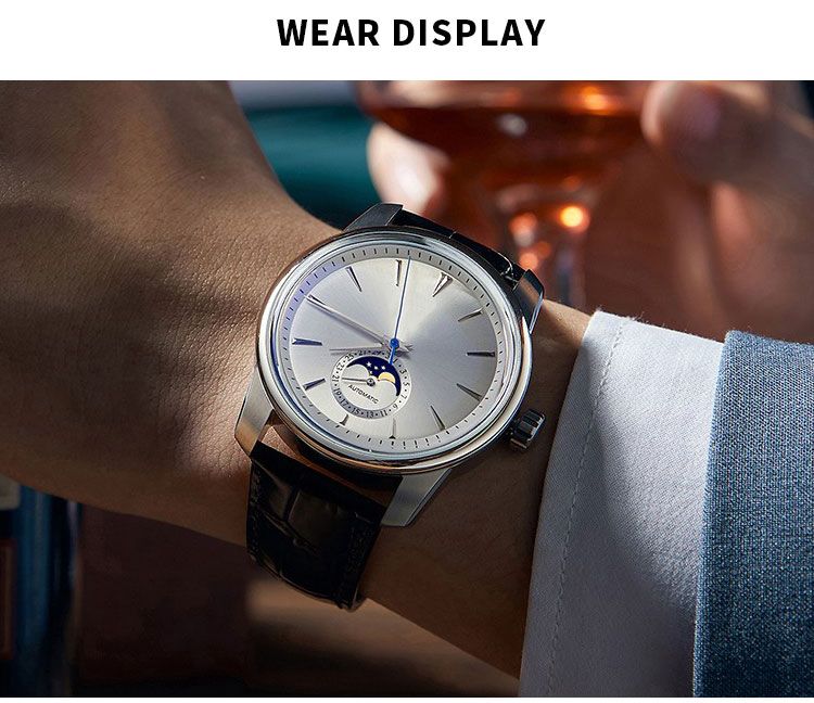 Automatic Moon Phase Watch | Custom OEM Watch Factory
