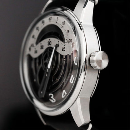 Elegant Watch With Telescopic Movement