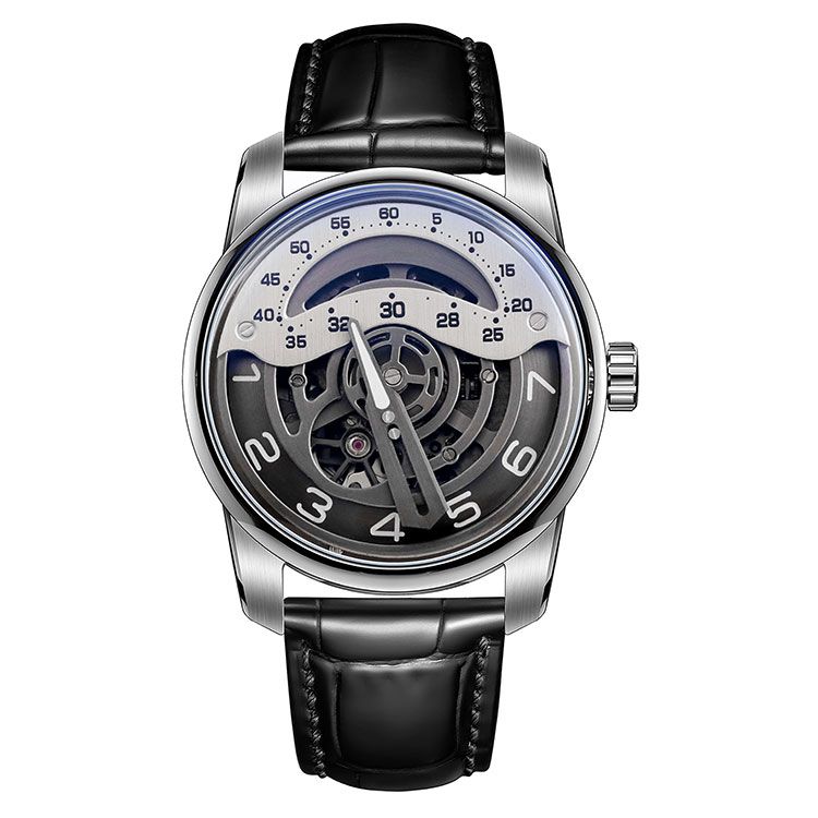 Elegant Watch With Telescopic Movement