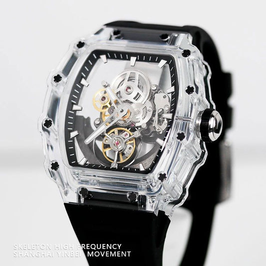 Transparent Tonneau Skeleton Movement
